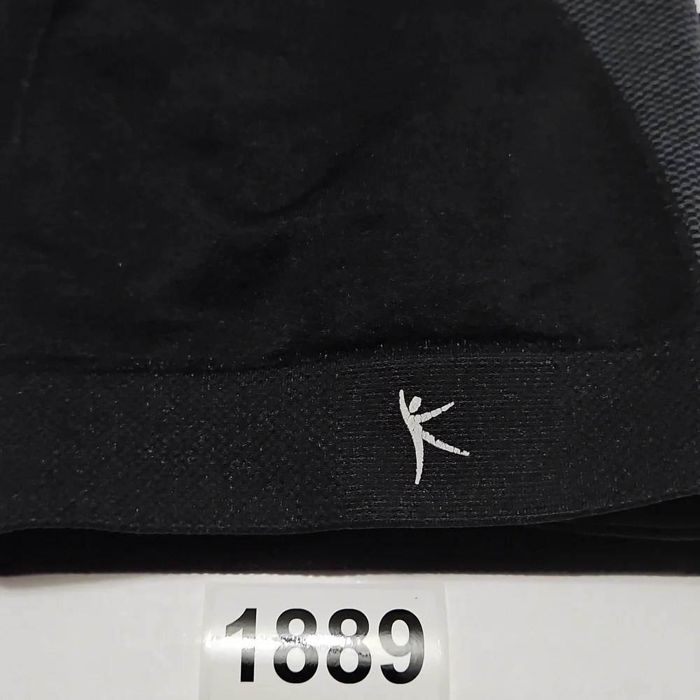 Danskin Now Black and Gray Wireless Padless Pull Over Sports Bra Size M - Picture 9 of 9